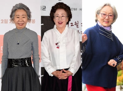윤여정·나문희·김영옥, K할머니 파워…설날 극장가 점령[TEN피플]