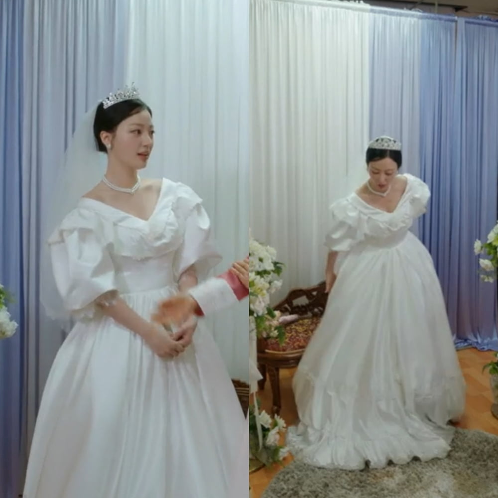 박민영 민폐하객룩, '헉' 소리나는 가격…송하윤 '10만원대' 웨딩드레스 초라하네