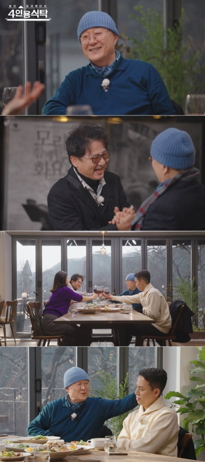 "재혼설→사망설 돌아" 노주현·이영하, 가짜 뉴스 고충 토로 ('4인용식탁')