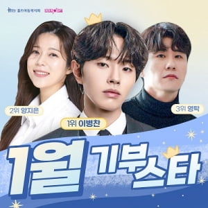 새해 첫달 기부스타 이병찬•양지은•영탁, 아이돌차트 통해 홀트아동복지회 위기가정아동 지원