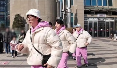 유재석, 사랑꾼답네 "줄 안 서지만, ♥경은이가 가자면 가지" 오픈런 도전 ('놀면 뭐하니')