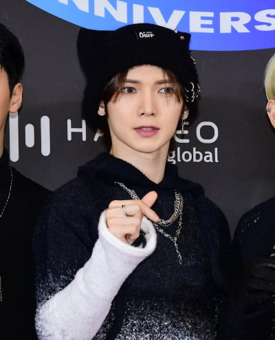 [TEN포토]에이티즈 여상 '비니로 멋내교'