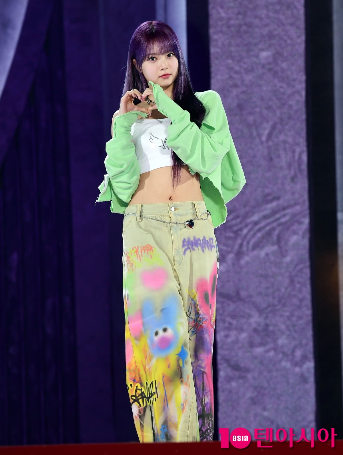 [TEN포토]르세라핌 홍은채 '상큼 발랄'