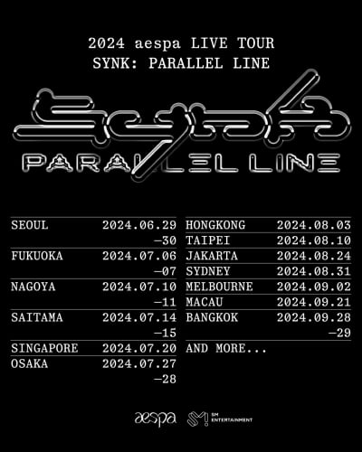 エスパ、2024年第2回ワールドツアー開催