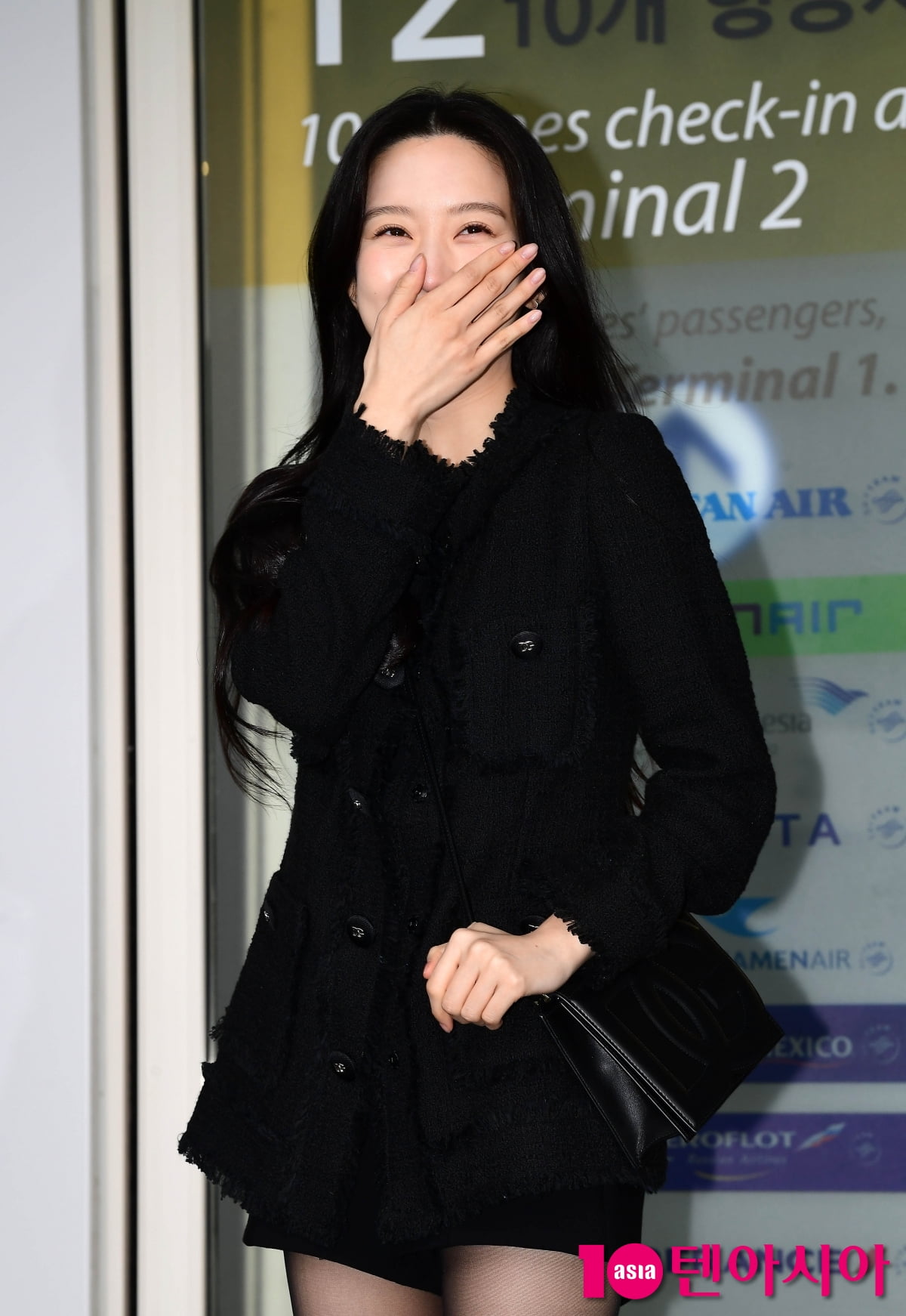 [TEN포토]문가영 '빵 터져도 이쁨'