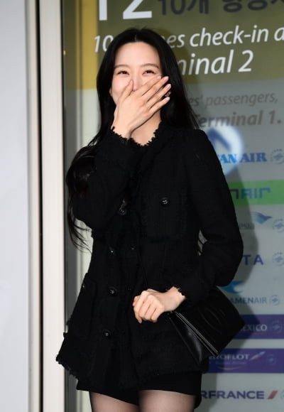 [TEN포토]문가영 '빵 터져도 이쁨'