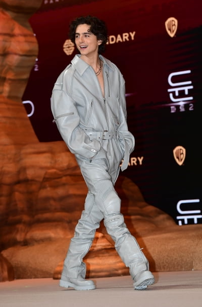 [TEN포토]티모시 샬라메(Timothee Chalamet) '5년만에 한국 왔어요'