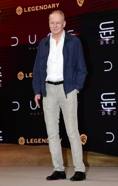 [TEN포토] 스텔란 스카스가드(Stellan Skarsgard) '한국음식 사랑해요'