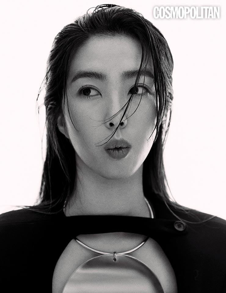 강지영 아나운서 /사진제공=코스모폴리탄