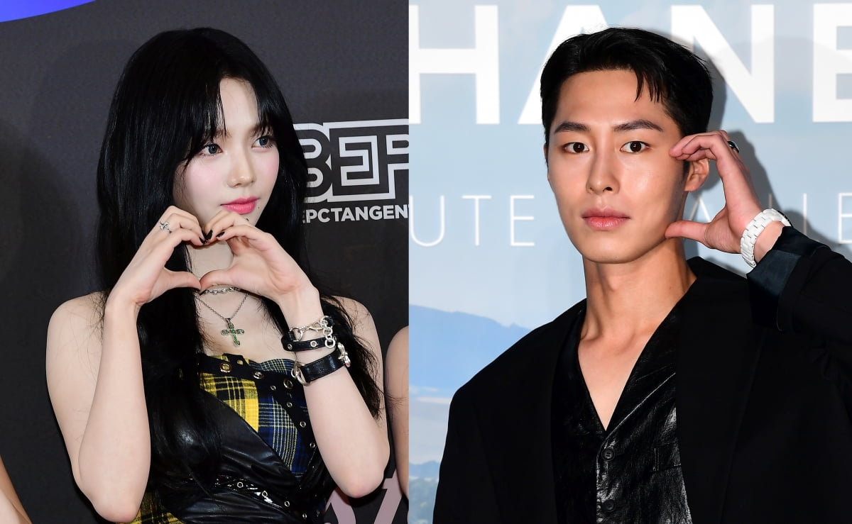 카리나·이재욱, 서울 데이트 목격담 '솔솔'…소속사 "열애설 확인 중"