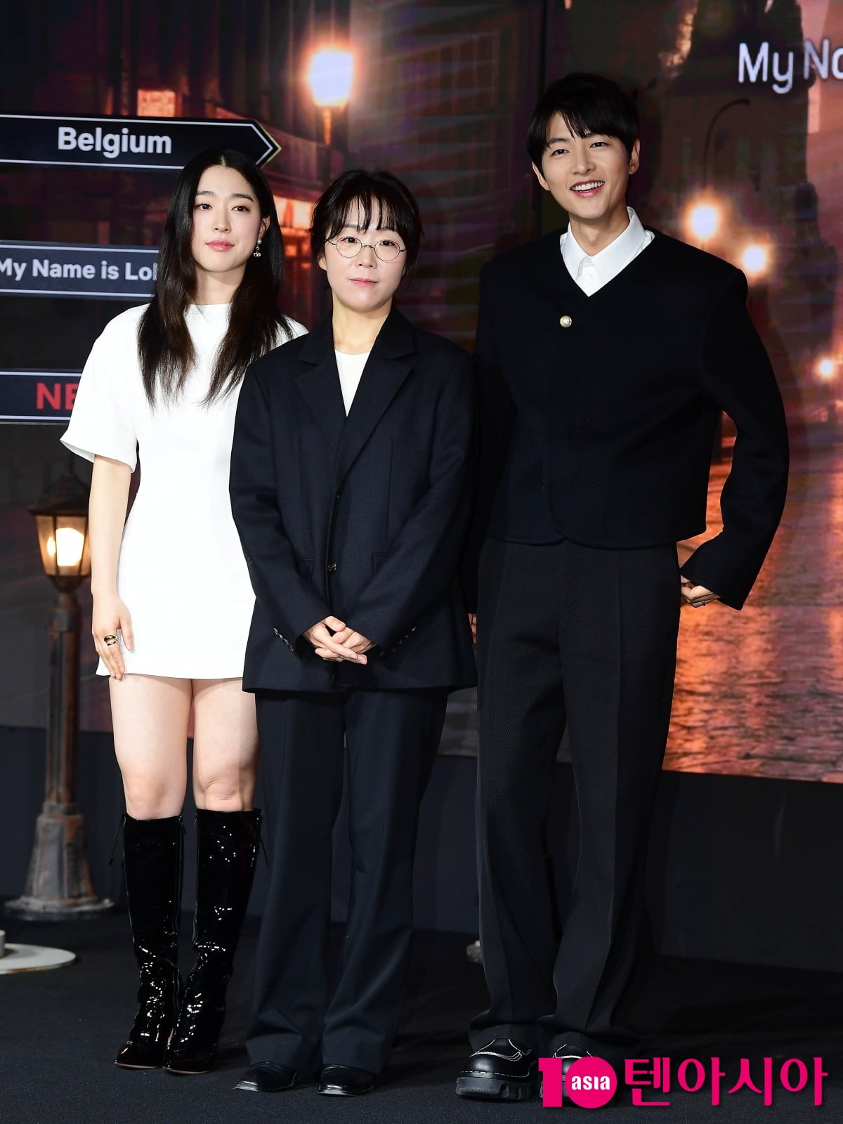 [TEN포토]최성은-김희진 감독-송중기 '로기완 기대하세요'