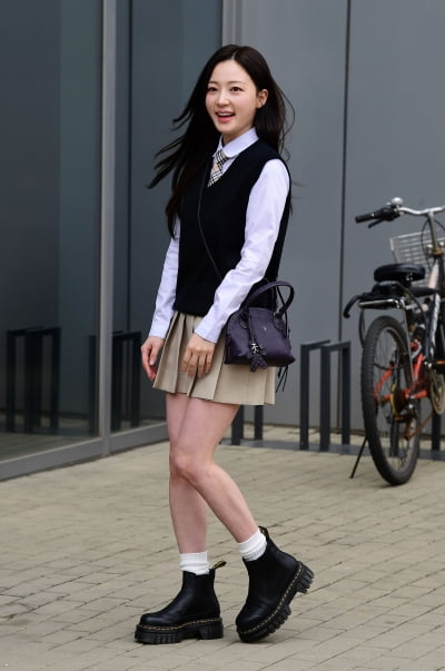 [TEN포토]송하윤 '긴생머리 휘날리며'