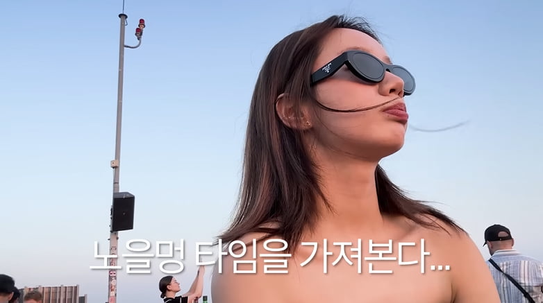 사진=유튜브 채널 '혜리' 영상 캡처본.