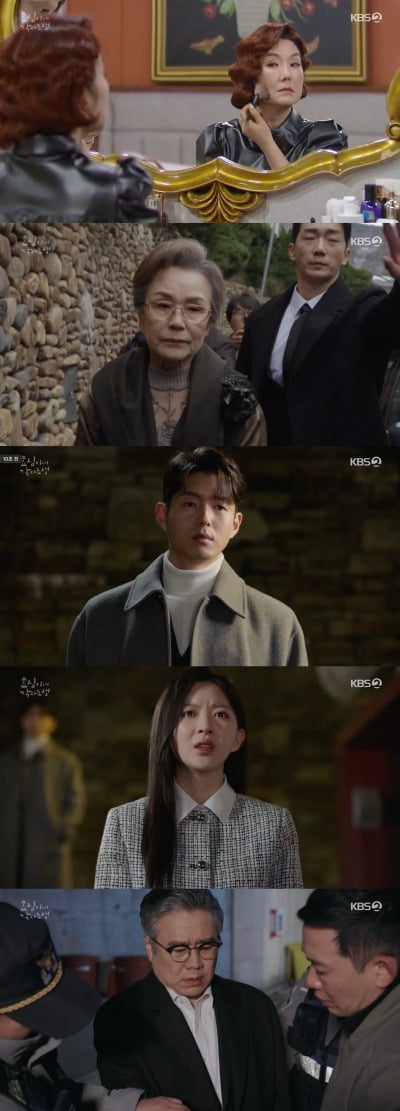 이휘향 '체포', 시모 정영숙에게 "반드시 돌아온다…안살림 부탁" 당당 ('효심이네 각자도생')