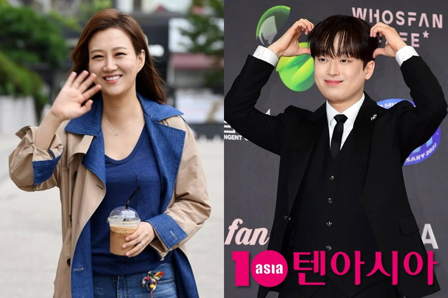 장윤정, 이찬원 /사진=텐아시아 DB