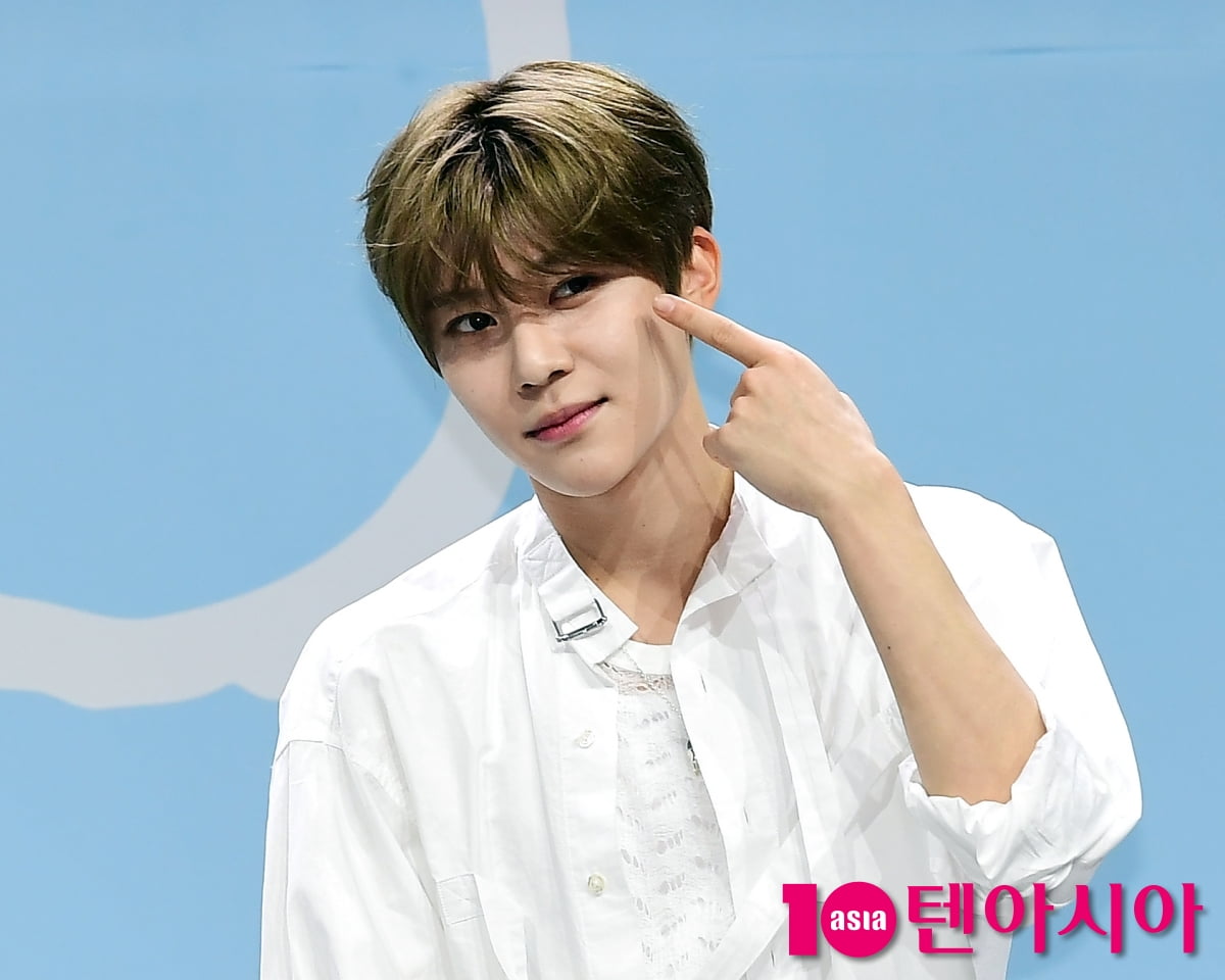 [TEN포토] NCT WISH 시온 '우주를 담은 눈동자'
