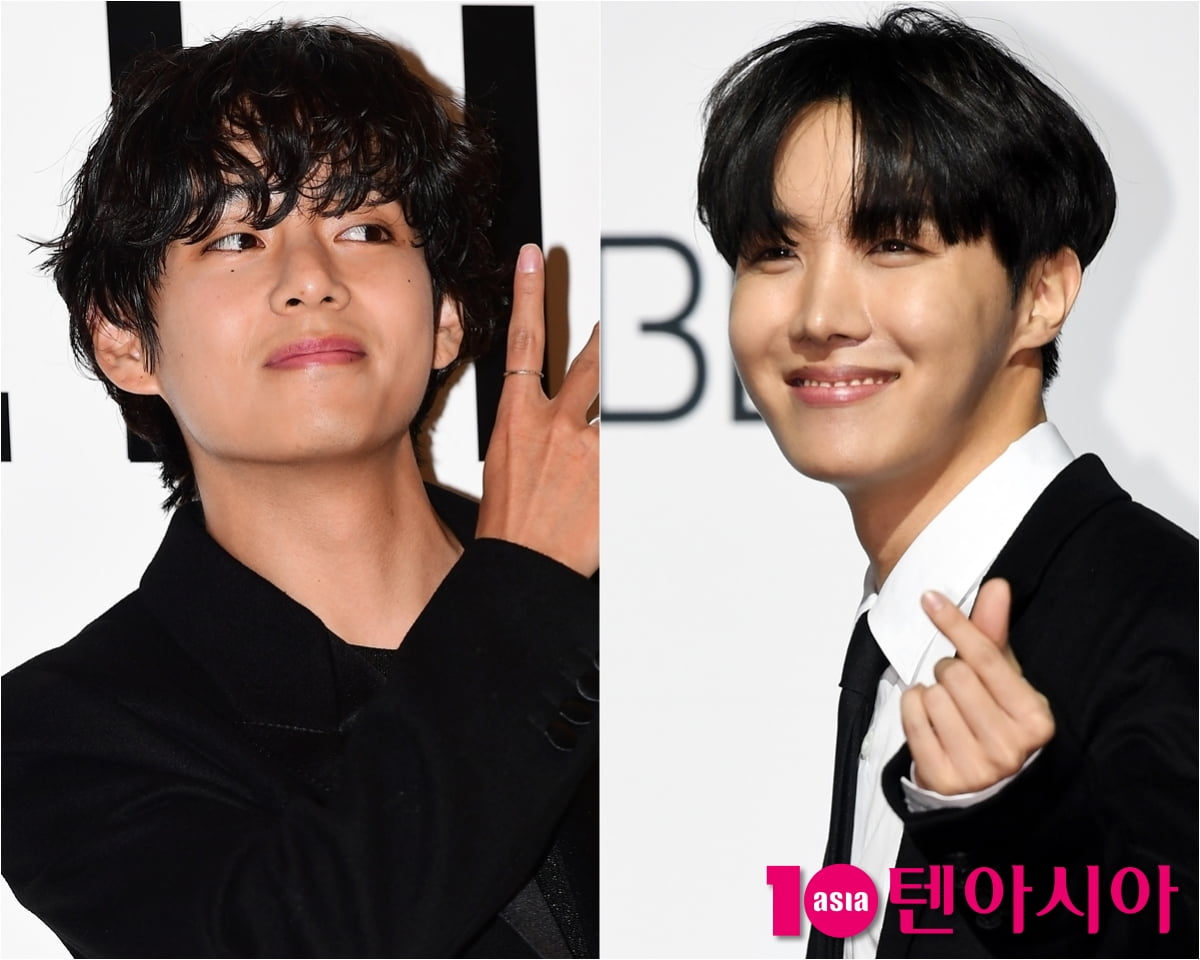 그룹 방탄소년단 뷔-제이홉/사진 = 텐아시아 사진DB