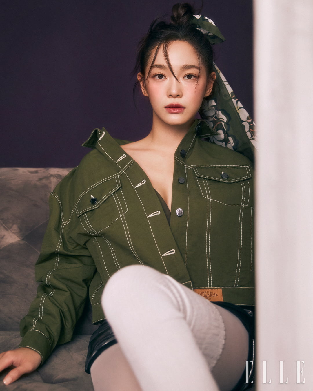 김세정 화보. /사진 제공=엘르, 롱샴