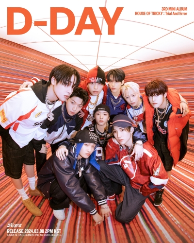 xikers, comeback today (8th)... 'D-DAY' poster released