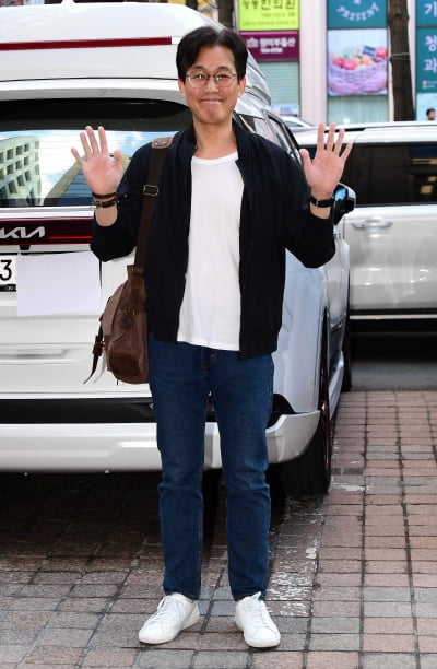 [TEN포토]주석태 '인사하는 최질장군'(고려거란전쟁 종방연)