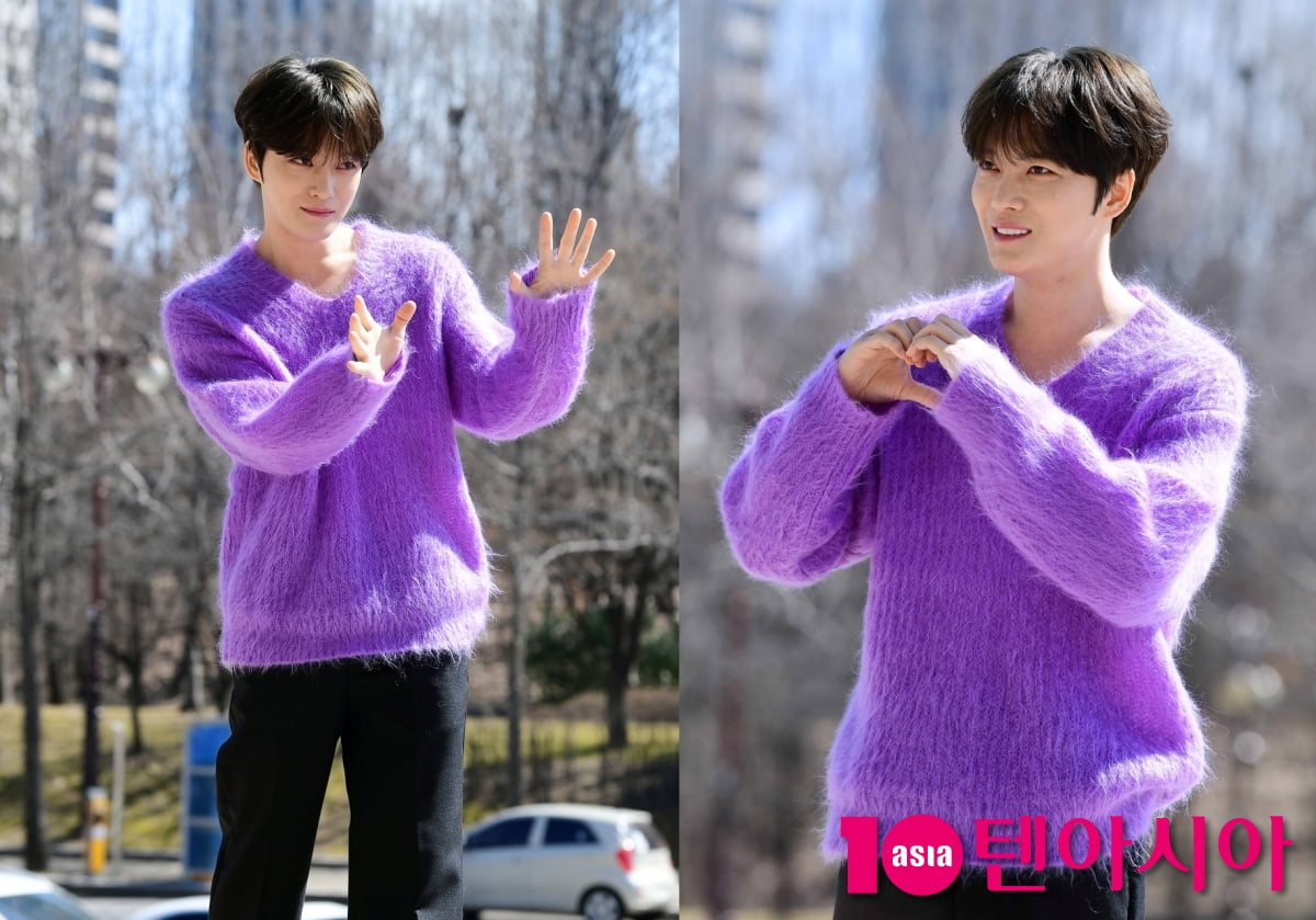 김재중, 15년만에 지상파 예능...찬란한 비주얼[TEN포토+]
