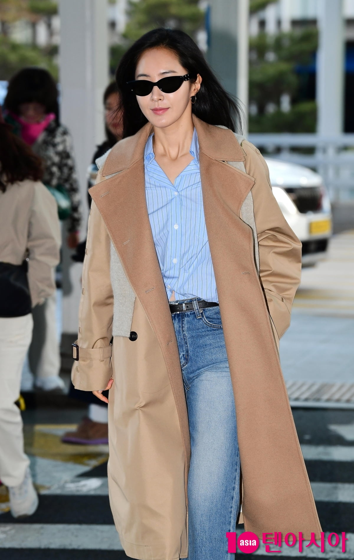 [TEN포토]유리 '러블리한 공항패션'