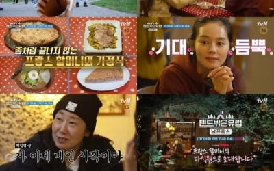 '연정훈♥' 한가인, 결혼·육아 현실 벅찼나…"핸드폰 안 되니 마음 편해" ('텐트밖')