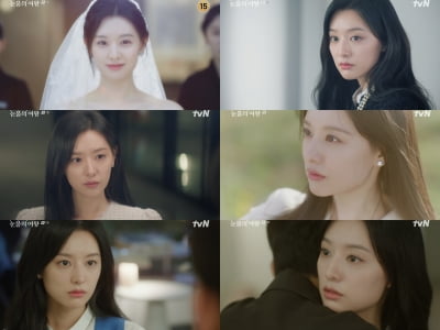 '눈물의 여왕' 김지원, 염미정 지우고 유라헬 가져오고