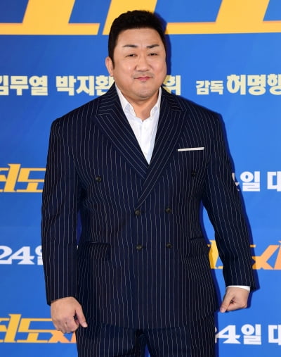 [TEN 포토]마동석 '미소짓는 마석도'