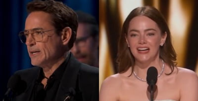 "동양 배우 인종차별" 로다주·엠마스톤, 아카데미 수상 태도 논란 [TEN이슈]