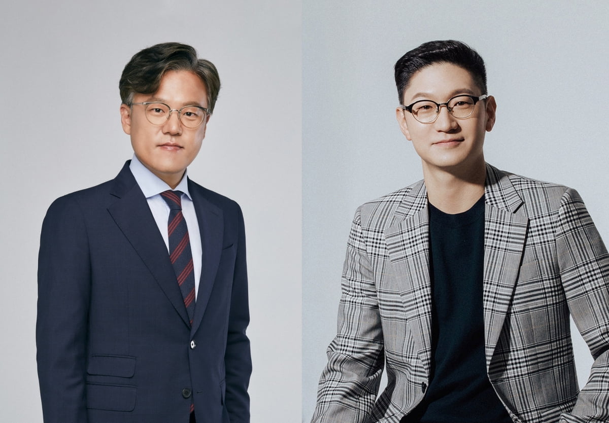 SM엔터테인먼트 장철혁·탁영준 공동대표/사진 = SM엔터테인먼트