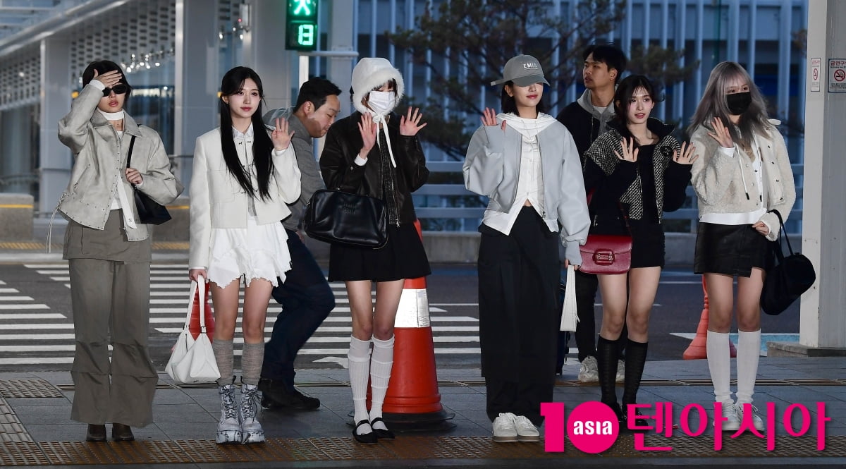 [TEN포토]아이브 '미국으로 월드투어 떠나요'
