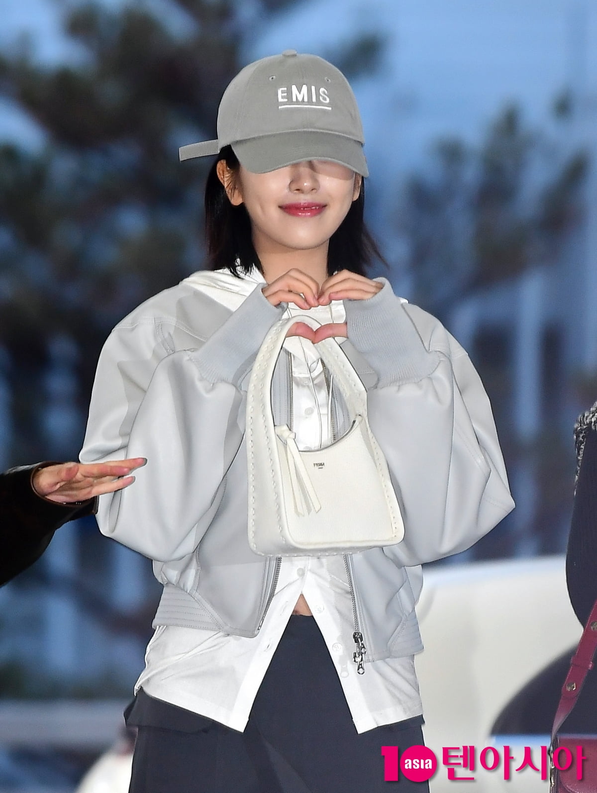 [TEN포토]아이브 안유진 '보조개 하트'
