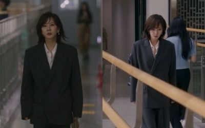 '169cm·46kg' 김남주, 살을 얼마나 뺀거야…45만원 재킷이 헐렁하다 못해 나풀