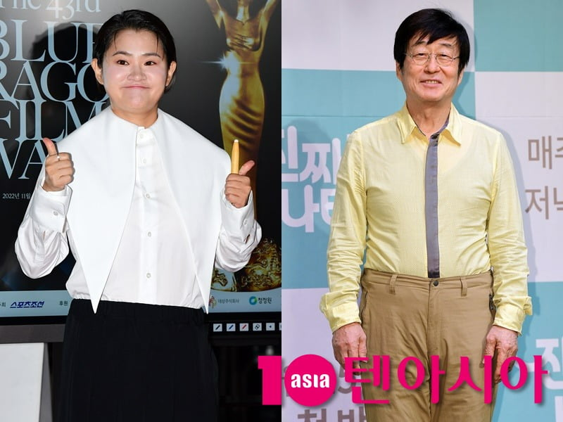 김신영, 김창완 /사진=텐아시아 DB