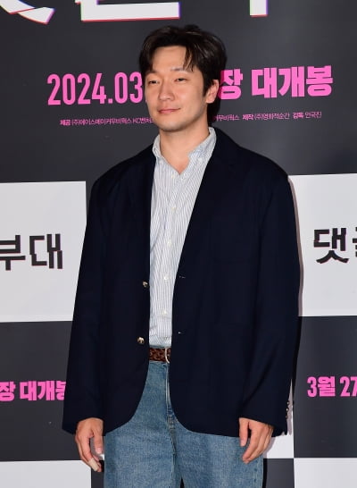 [TEN포토]손석구 '장도연씨랑 잘 되는거 없어요'