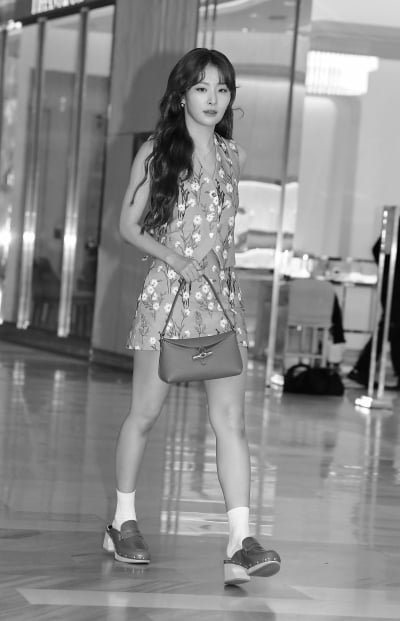 [TEN포토]레드벨벳 슬기 '계절을 앞서가는 패션'