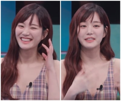 100억원대 한남동 저택 거주 치고는 소박…이유비, 44만원 체크탑으로 상큼