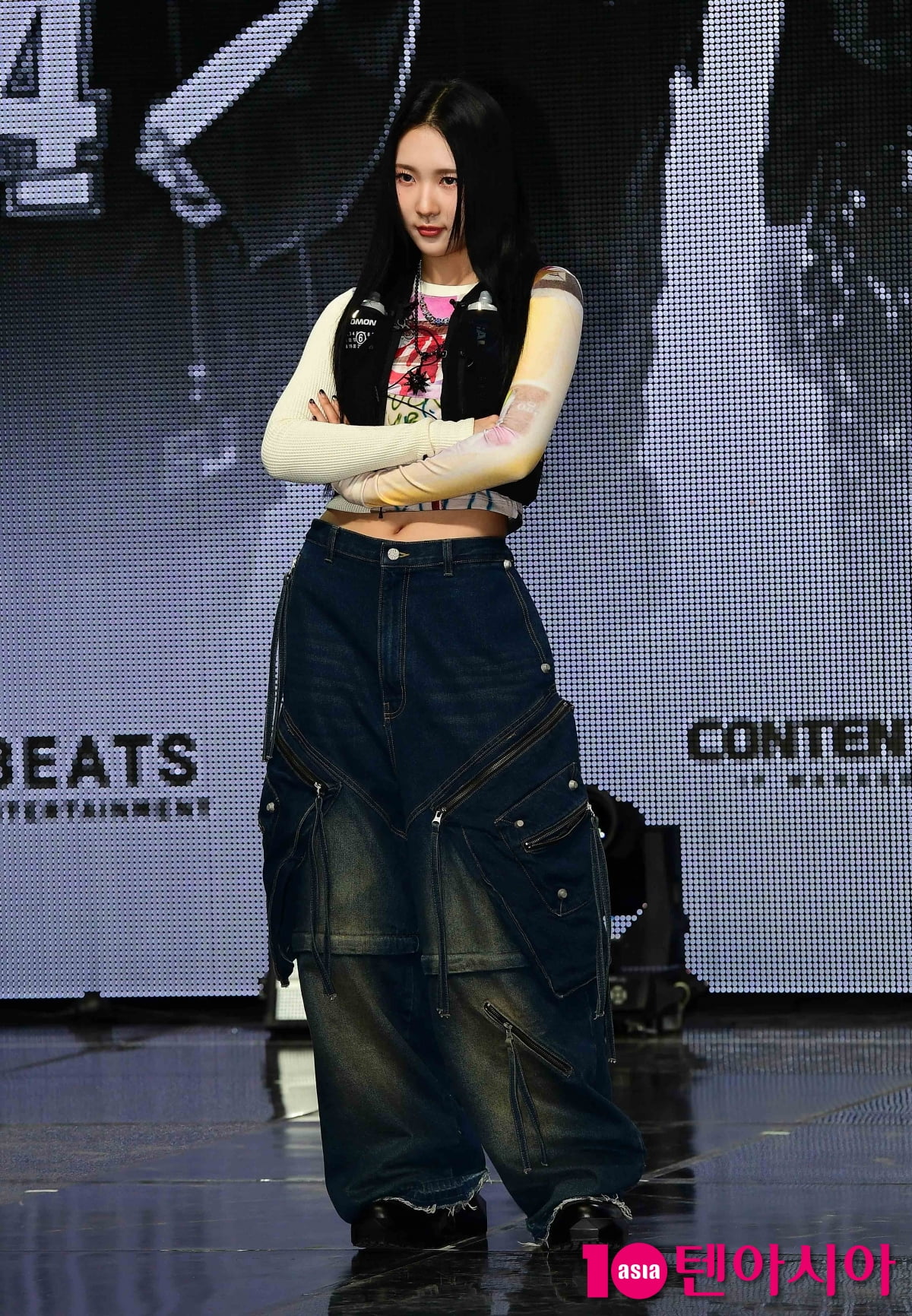 [TEN포토]영파씨 위연정 '배꼽 보이는 크롭티'