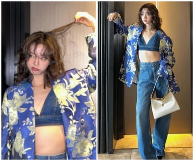 298만원 명품백 가격이 재밌네!…럭셔리 E사 두른 혜리, 화려하게