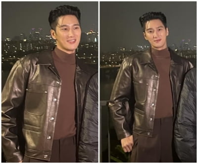 재벌3세인데 너무 소박해…안보현, 28만원대 가죽자켓입고 낭만 가득