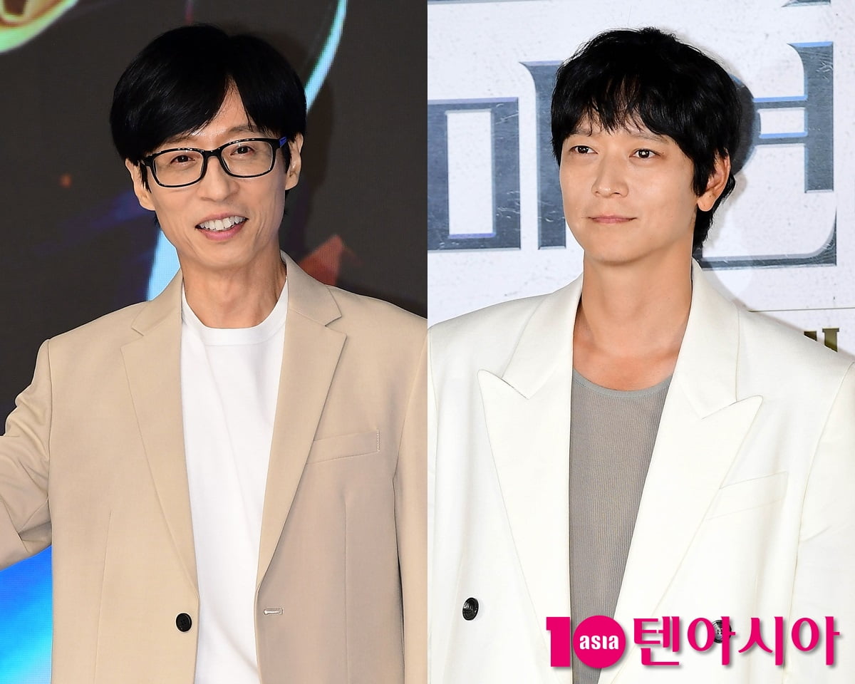 방송인 유재석-배우 강동원/사진 = 텐아시아 사진DB
