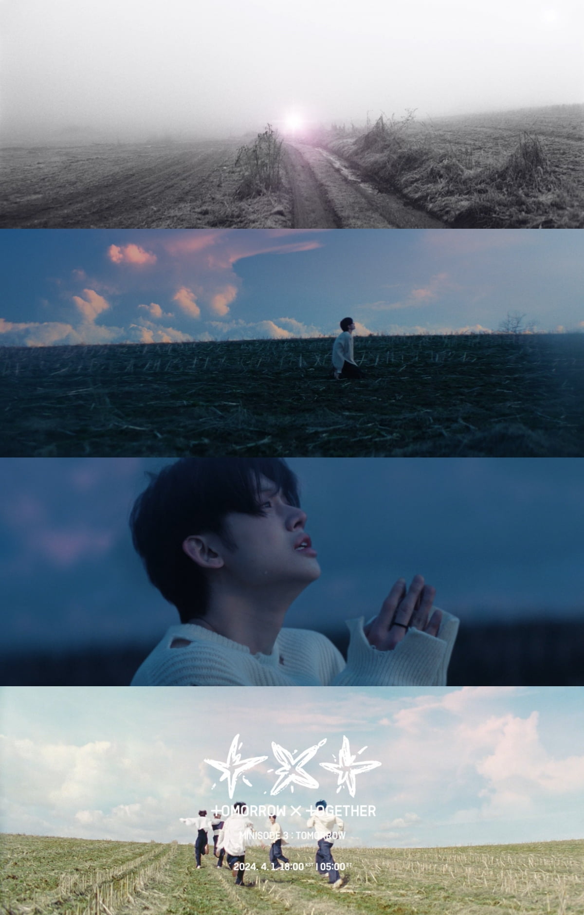 투모로우바이투게더, 새 앨범 타이틀곡 'Deja Vu' MV 티저 공개
