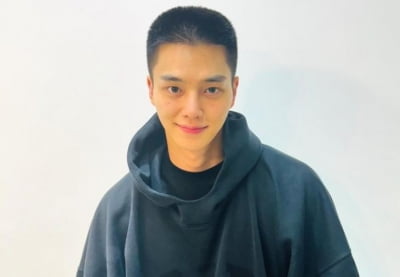 송강, 입소 전 까까머리 공개 "잘 열심히 다녀오겠습니다" [TEN이슈]