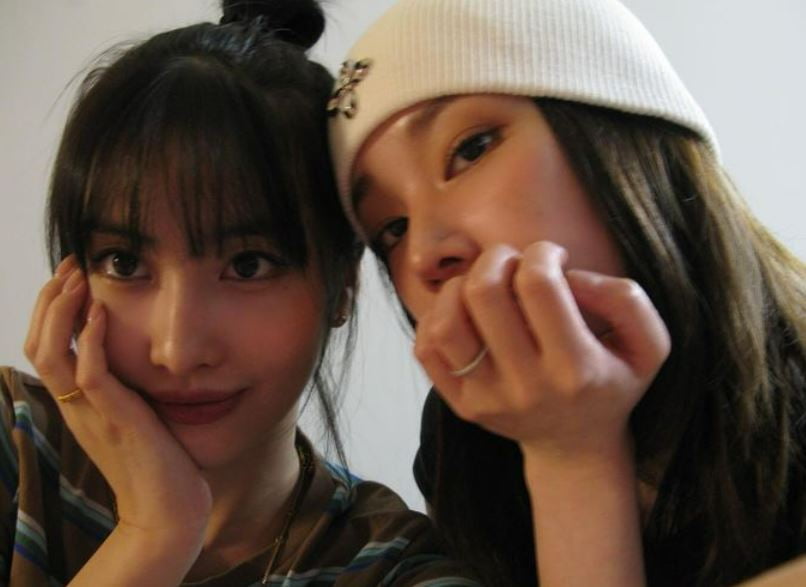 트와이스 모모와 전종서./사진=모모 인스타그램 갈무리