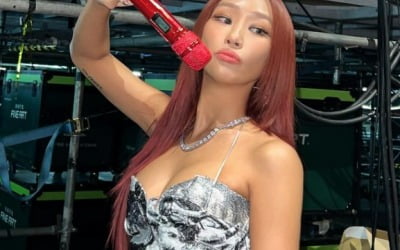 효린, 문신 드러내고 잘록한 허리 자랑…아찔한 의상 '눈길'