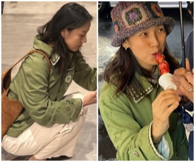 스위스 할머니룩 아니에요…이효리, 34만원대 자켓입고 ♥이상순과 데이트