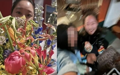 공효진, ♥케빈오 없는 생일 맞았다…지인들과 광란의 파티 '활짝'