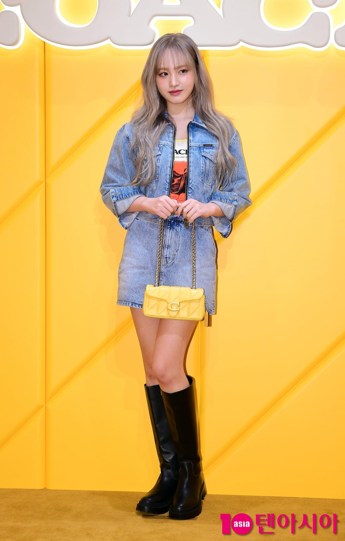 아이브 리즈, 사랑스러운 청청패션...벛꽃 보다 아름다워[TEN포토+]