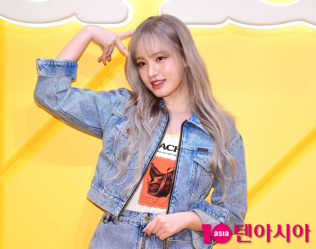 아이브 리즈, 사랑스러운 청청패션...벛꽃 보다 아름다워[TEN포토+]